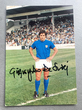 GIANCARLO DE SISTI Europameister 1968/WM 1970 signed Autogrammkarte 10x15