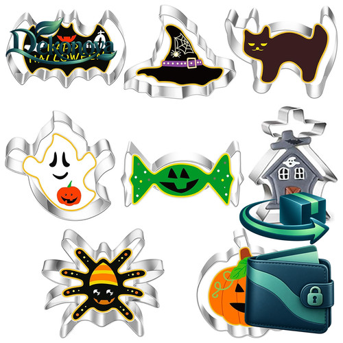 Ausstechformen halloween set - halloween, 8