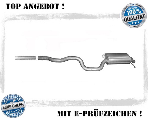 Endsachalldämpfer t6 - endsachalldämpfer, vw