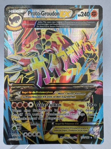 Proto groudon 151 160 - ex, 151/160