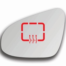 Spiegelglas Links Beheizbar