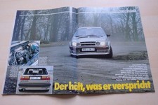 Rallye Racing 05/1984 VW Golf II ABT Kamei X1 Kit mit 158PS im TEST auf 4 Seiten