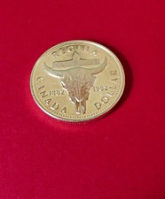 Kanada - Canada  Dollar 1882-1982 rückseite mit Elisabeth II