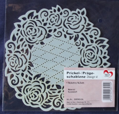 Prickel-/Prägeschablone