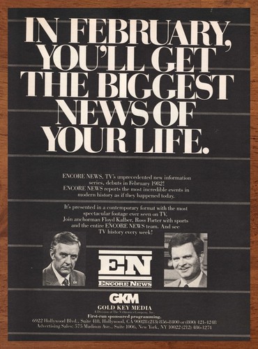 1981 encore news vintage - 1981, print