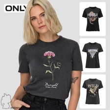ONLY Damen Bedrucktes T-Shirt