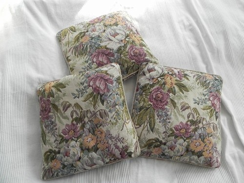 Gobelin kissen blumenmuster - gobelin,