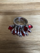 Swatch Love Explosion Ring Herz Rot Gr. 7