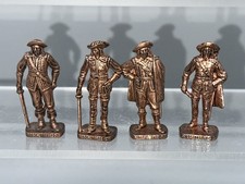 Satz Metallfiguren Metallfigur  französische Musketiere Kupfer RP 1482 Patent