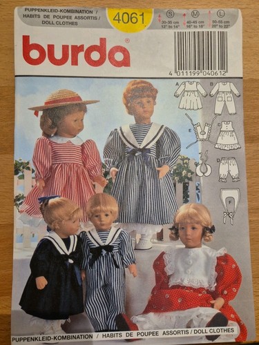 Burda 4061 schnittmuster - burda,