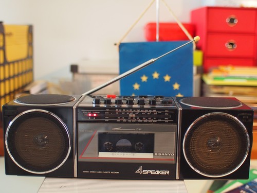 Vintage sanyo 4band - 4band, casette