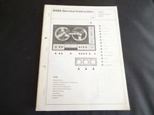 Original Service Manual SABA TONBANDGERÄT 420 F
