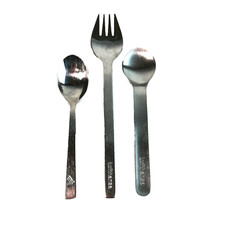 Konvolut LUFTHANSA HEPP Pforzheim Löffel Kaffeelöffel Edelstahl Gabel