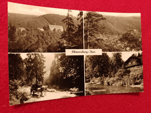 Schwarzburg 1968 postkutsche - 1968.,