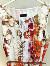 s.Oliver Selection, Kleid, Sommerkleid, floral, Gr. 36, mit Gürtel