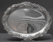 Kleines Tablett, 800er Silber, Deutschland