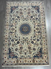 Nain Fein GEREINIGT Orientteppich Perserteppich Teppich 188cmx120cm G0190