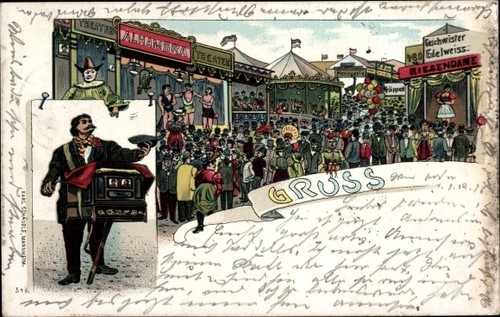 Litho jahrmarkt - litho,