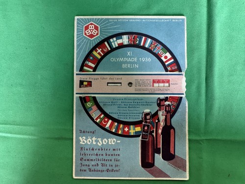 Alter olympia kalender 1936 - alter,