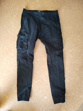 DENIM PROJEKT Cargo Pant Herrenhose lang schwarz Gr. 34 Beintaschen