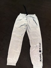 karl kani reflektierende jogginghose