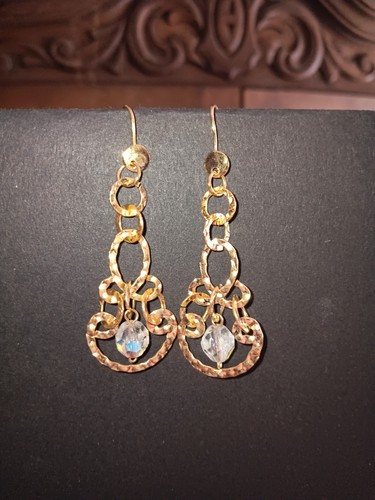 Goldfarbene ohrringe - goldfarbene,