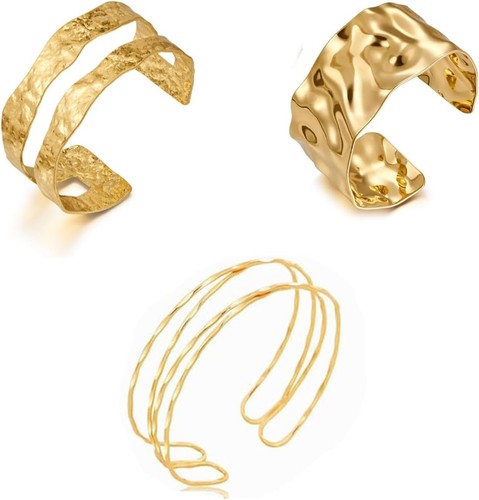 Stück armreifen gold damen - 3,
