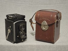 Rolleiflex Franke & Heidecke, Carl Zeiss Jena Tessar 1:3,8 F=7,5cm mit Tasche