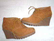 JUMEX Wedge Boots,  Stiefelette, Braun, Größe 38