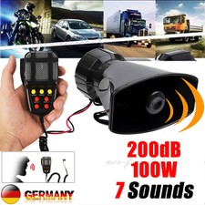 12V 7-Klang Laute Horn Hupe