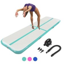3/4/5/6m Aufblasbar Air Turnmatte 10cm Tumbling Matte Gymnastikmatte Mit Pumpe