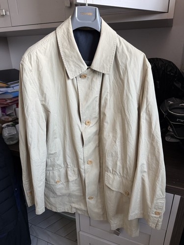 Brioni old school caban mac - school,