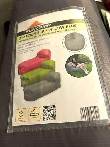 Fun camp air lounger - fun,