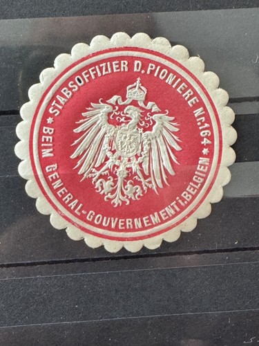 Reklamemarke siegelmarke - reklamemarke,