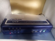 UNICLASS USB 4-Port KVM Switch