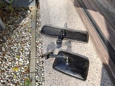 Original Spiegel / Innenspiegel Trabant 601 Wartburg 353 groß - Guter Zustand