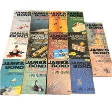 James Bond Pan Books Vintage