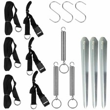 Abspannset Sturmsicherung 3x5m