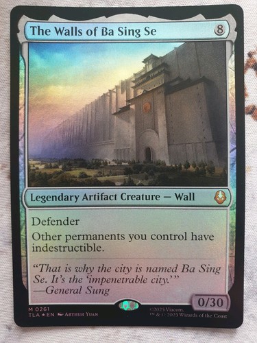 The walls sing mtg - of,