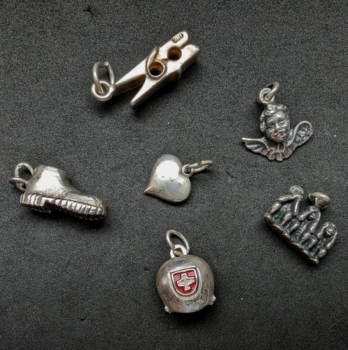 Konvolut charm anhänger 800 - charm,