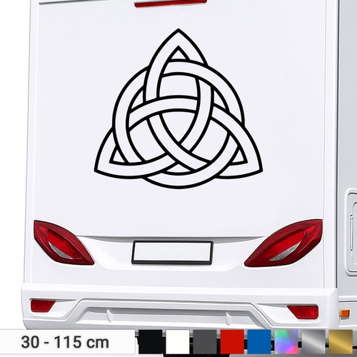Celtic knot sticker triqueta - celtic,