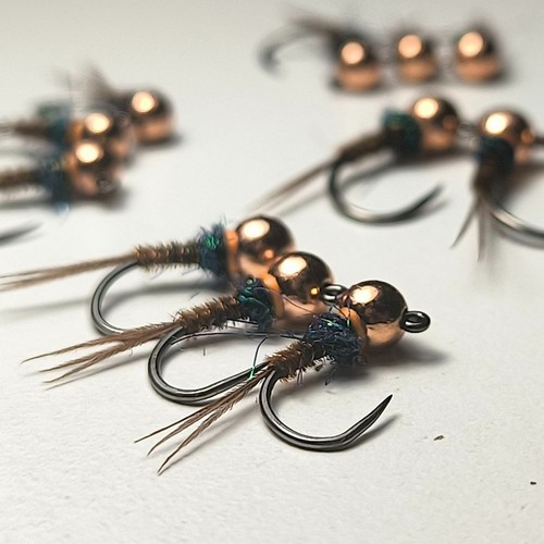 Fasanen nymphe fliegen set - fasanen-nymphe, 15