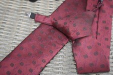 Krawatte Binder DB Sicherheitsbinder Schlips Burgundi