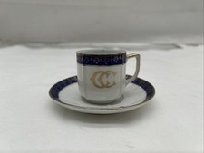 Antike Bohemia Porzellan Mokka