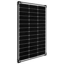 Solarmodul 100W Black Frame PERC-Panel 11 Busbars 22,3% Wirkungsgrad 23V V2
