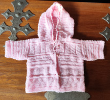 Baby Strickjacke mit Kaputze
