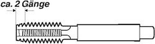Metall hss handgewinde x - hss, m7
