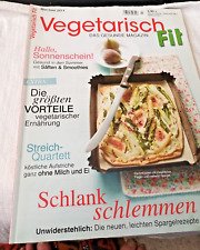 Zeitschrift "Vegetarisch Fit- Das gesunde Magazin"  Schlank Schlemmen 05/06 2011