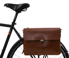 Edle Gepäckträgertasche Echt