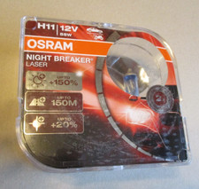 NIGHT BREAKER Laser 12V 55W H11 Halogen Scheinwerferlampen